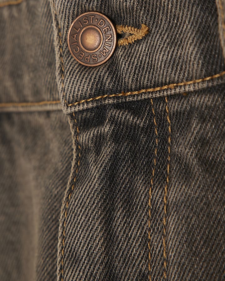 Brown Loose Fit Jeans