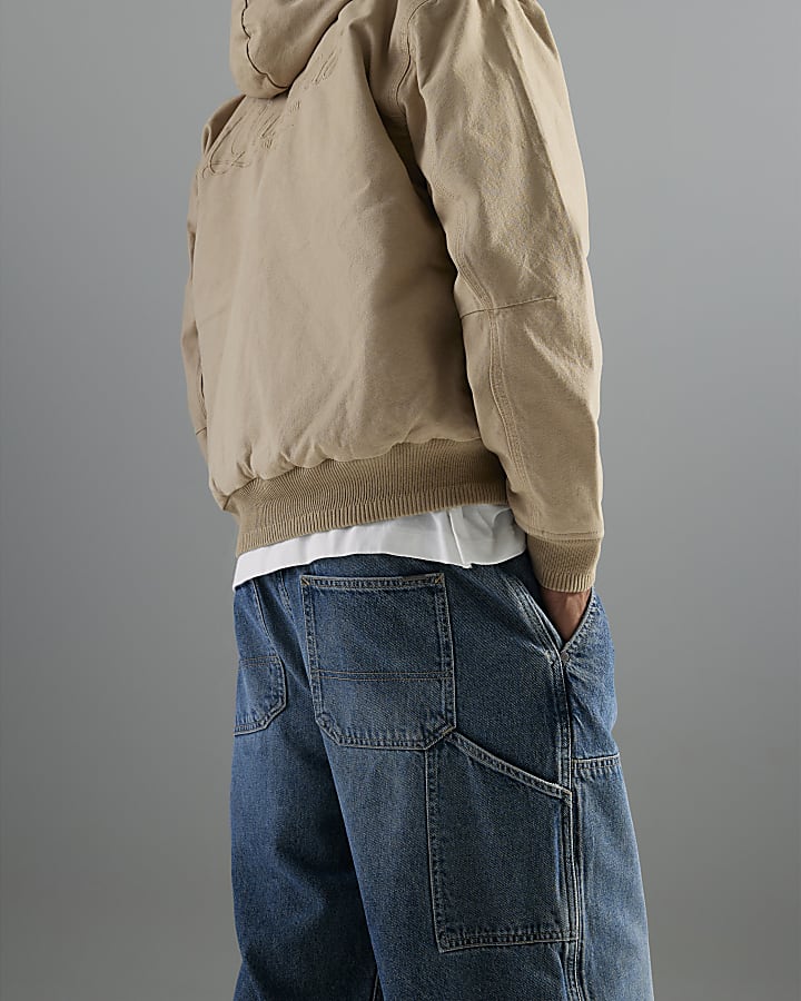 Blue Baggy Fit Jeans
