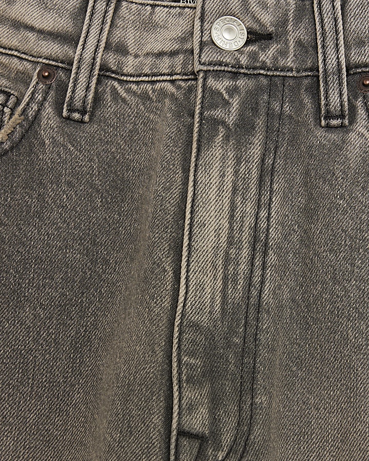 Grey Baggy Fit Jeans