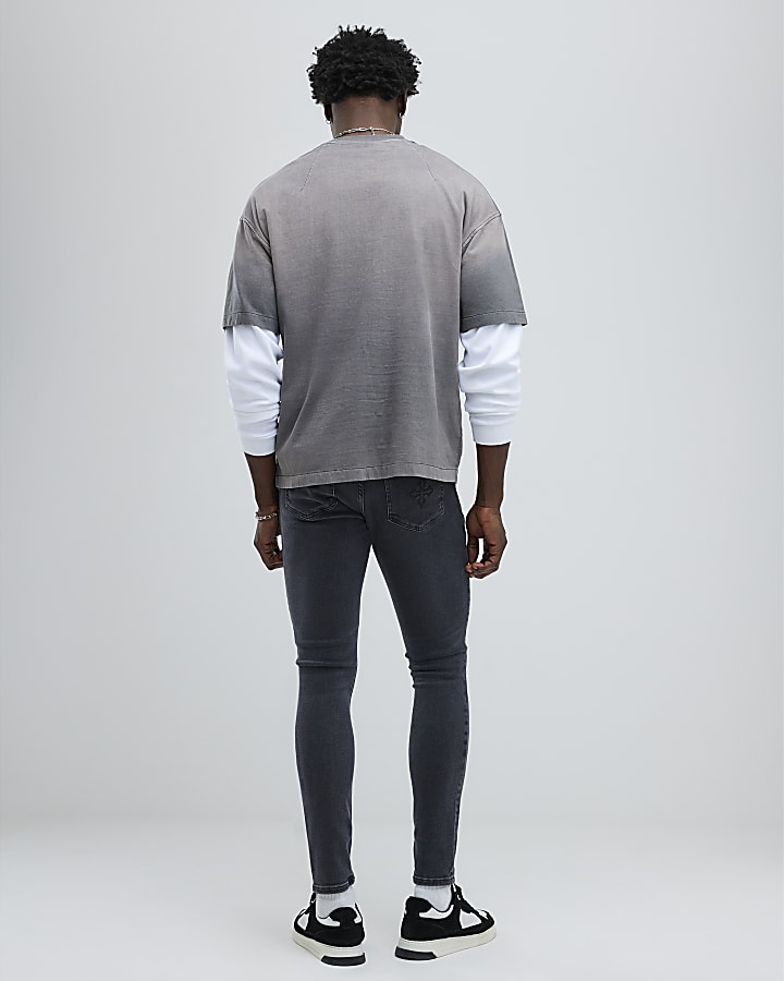 Black Spray On Jeans
