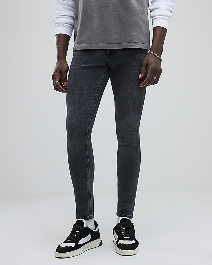 Black Spray On Jeans
