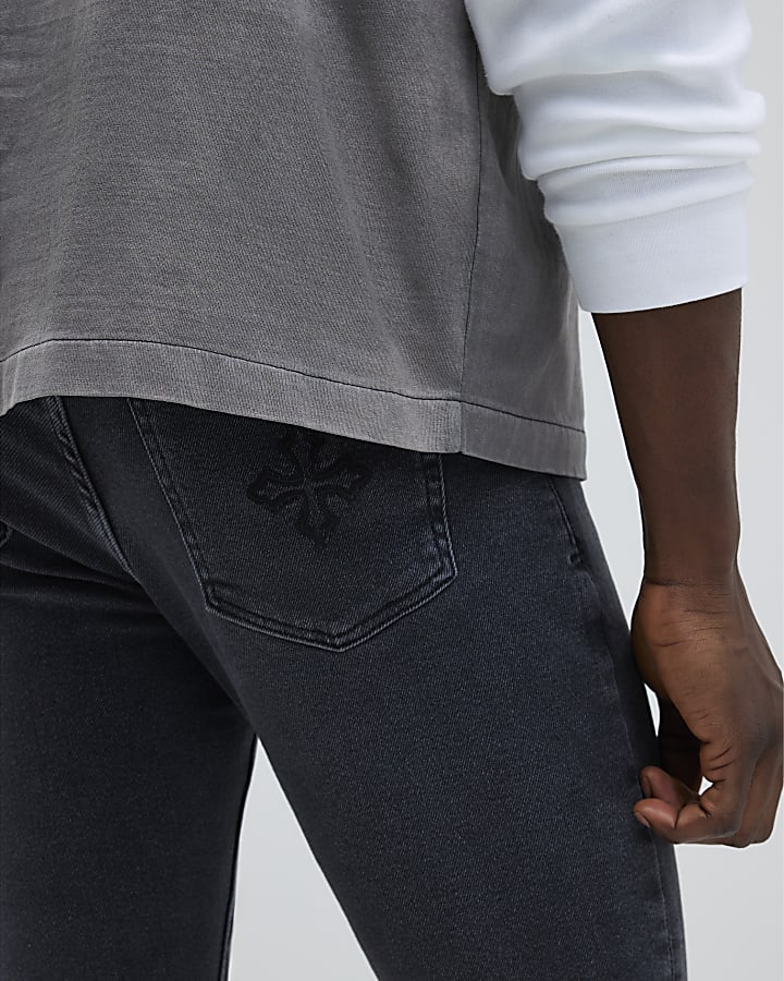Black Spray On Jeans