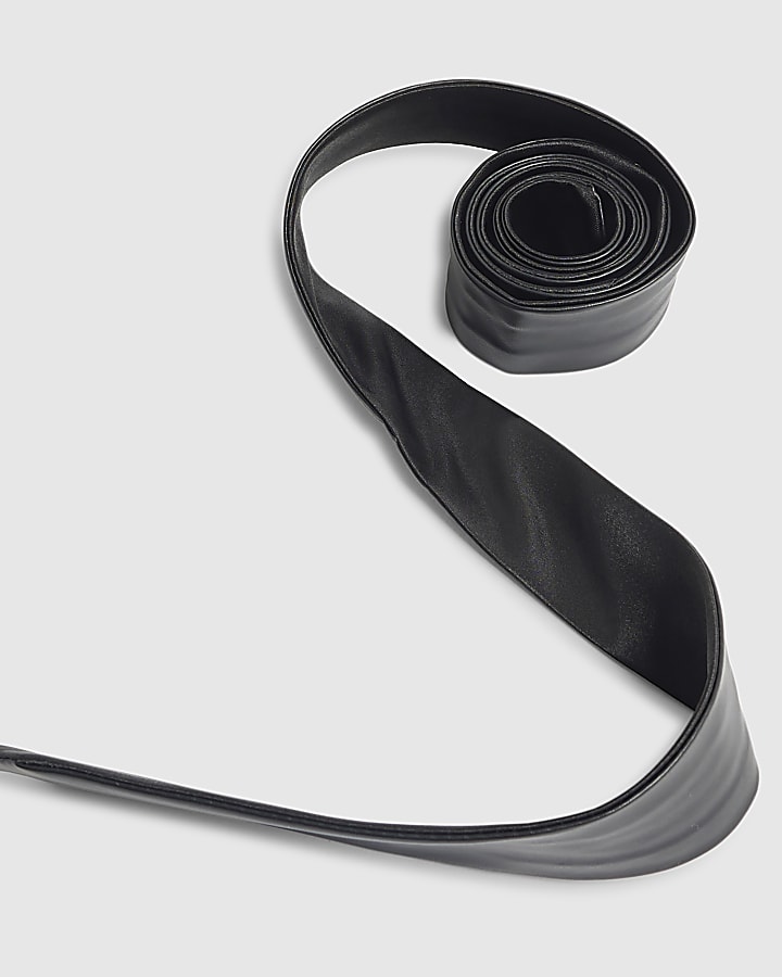Black Skinny Tie