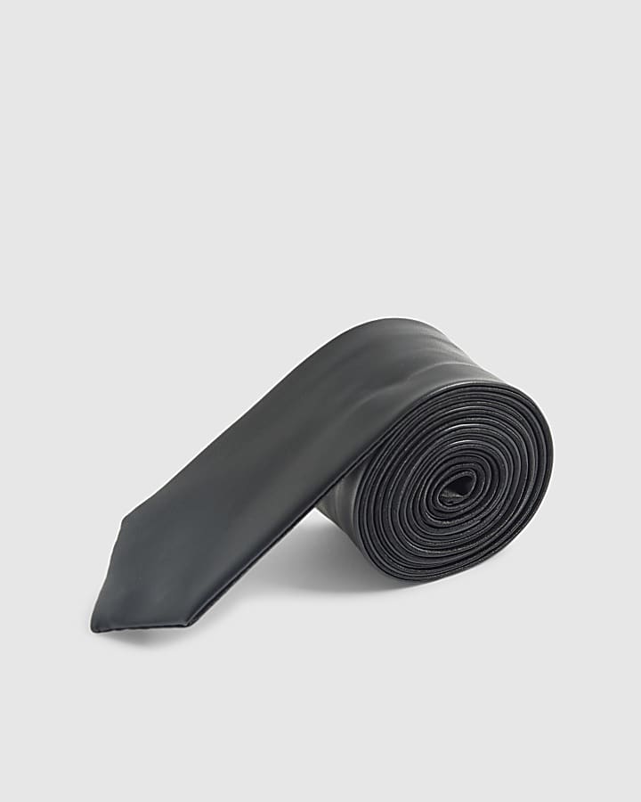 Black Skinny Tie