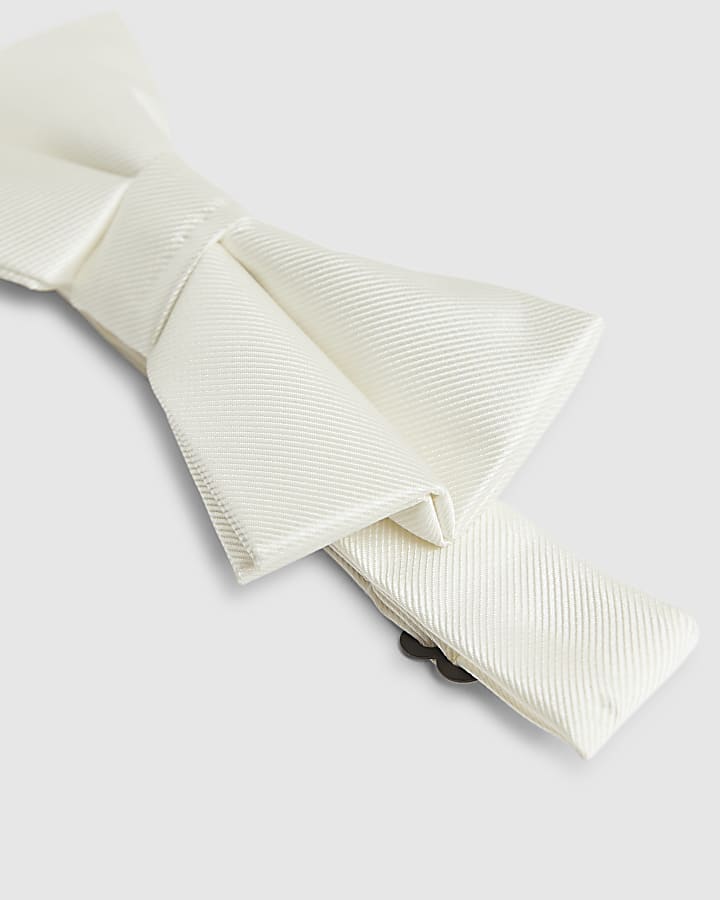 Beige Bow Tie