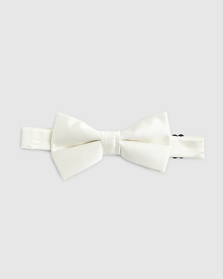Beige Bow Tie