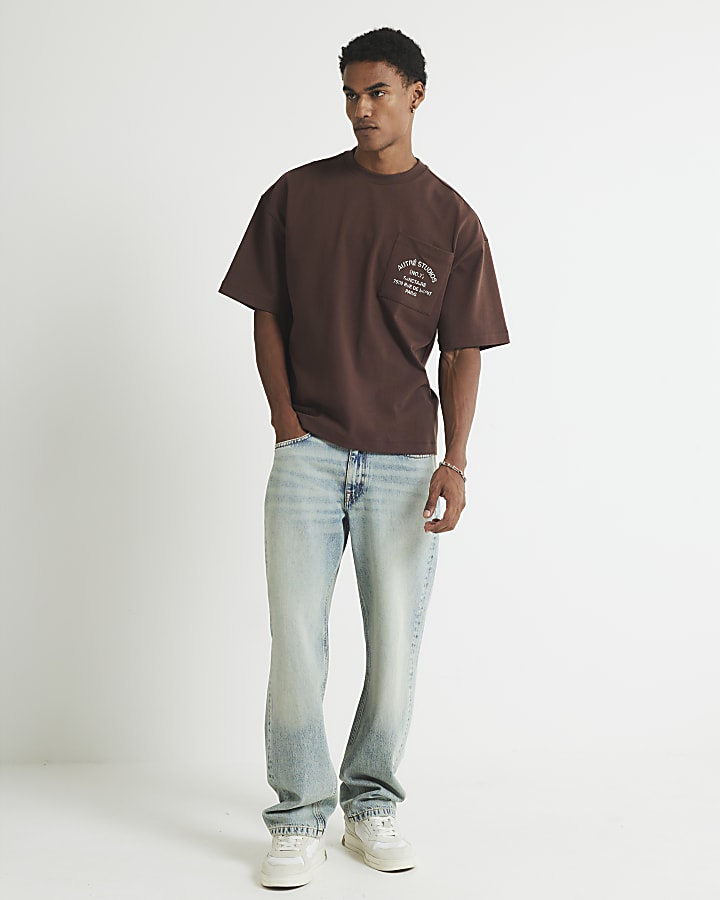 Brown Oversized Fit Autre Studios T-Shirt