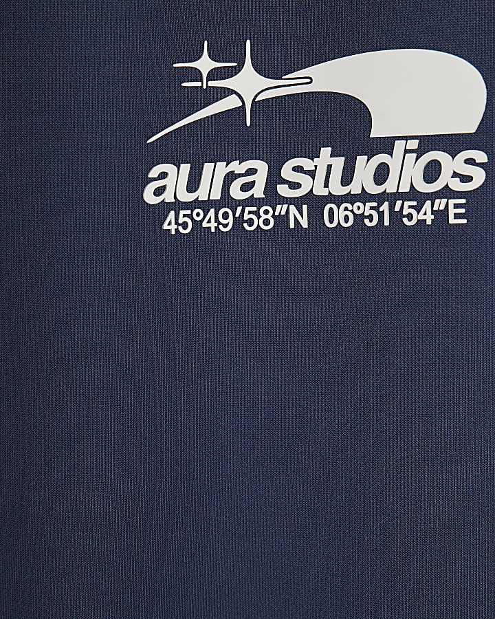 Blue Regular Fit Aura Studios Joggers