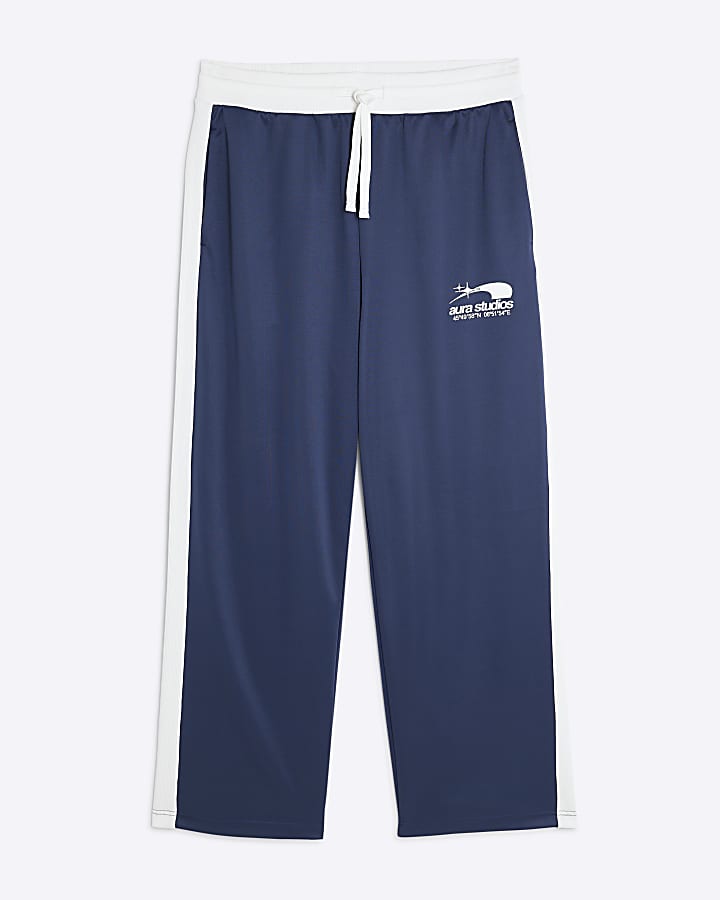 Blue Regular Fit Aura Studios Joggers