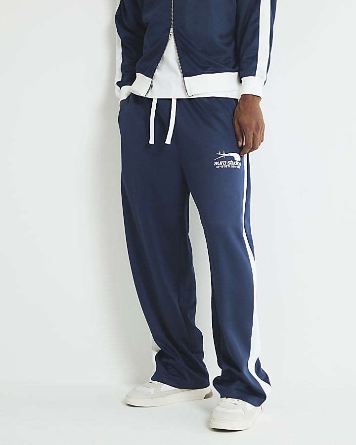 Blue Regular Fit Aura Studios Joggers