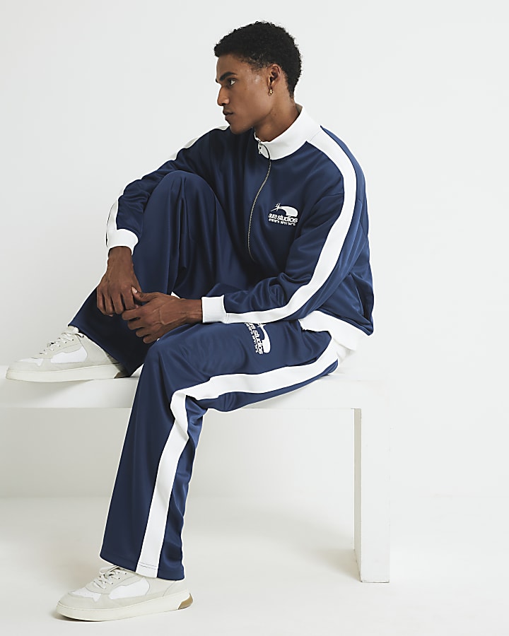 Blue Regular Fit Aura Studios Joggers