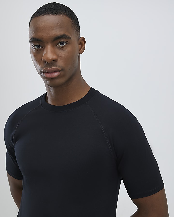 Black Muscle Fit T-Shirt