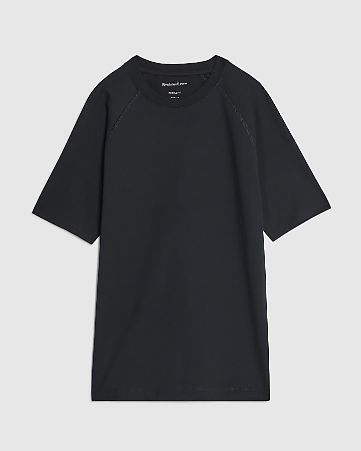 Black Muscle Fit T-Shirt