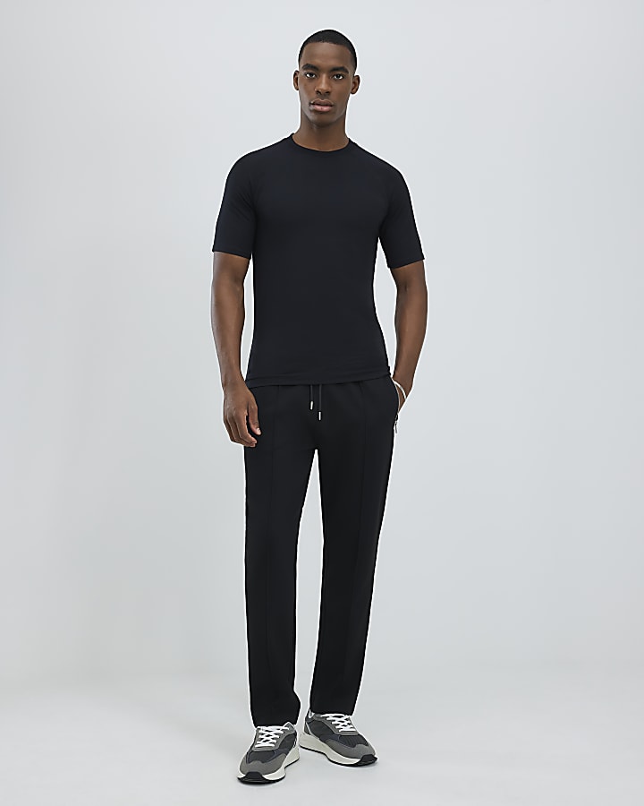 Black Muscle Fit T-Shirt