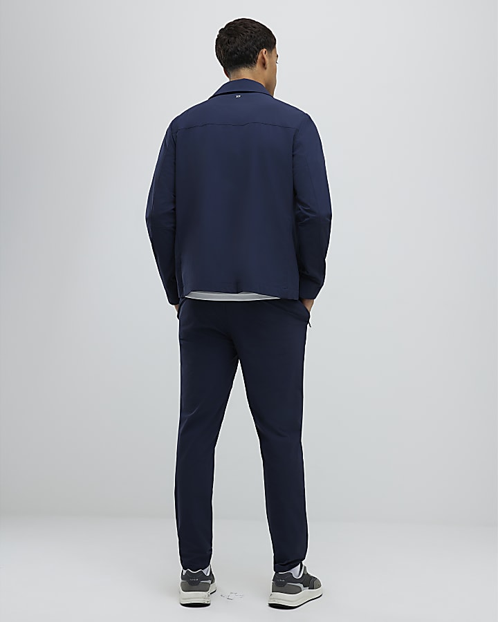Navy Skinny Fit Chino Trousers