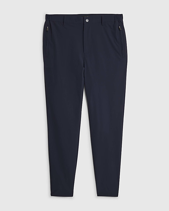 Navy Skinny Fit Chino Trousers