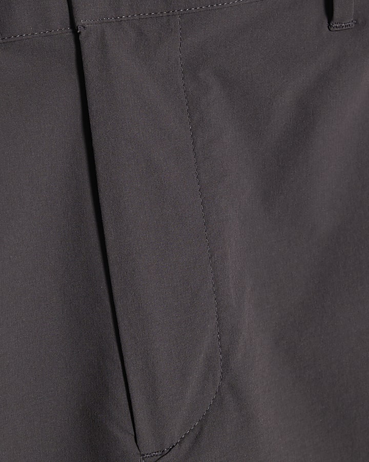 Grey Skinny Fit Chino Trousers