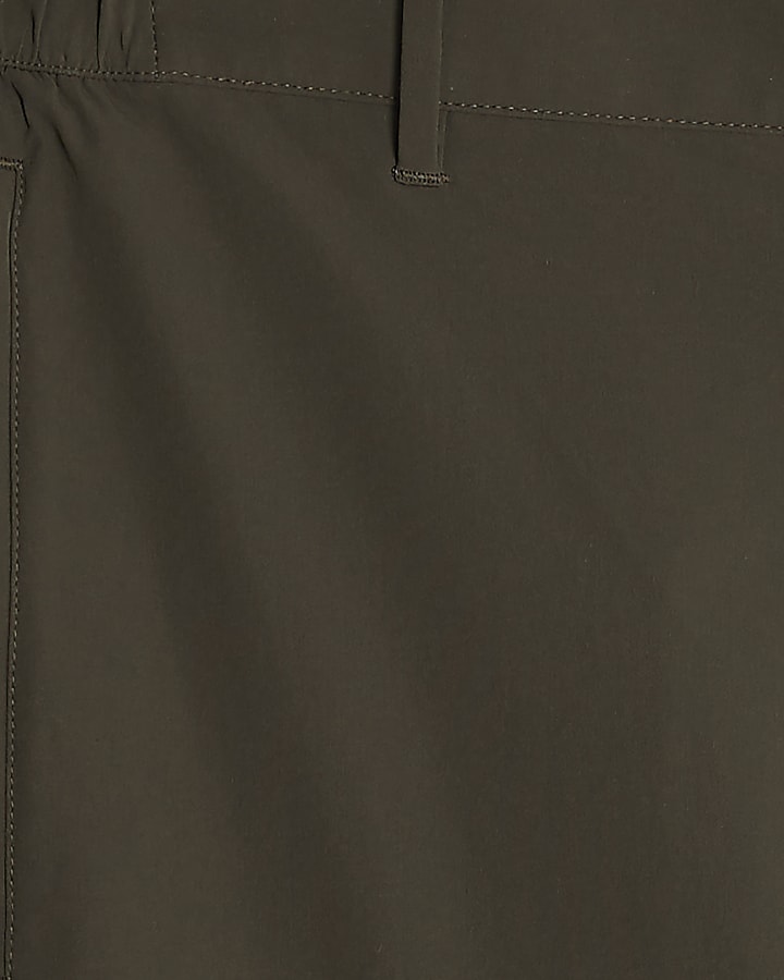 Green Skinny Fit Chino Trousers