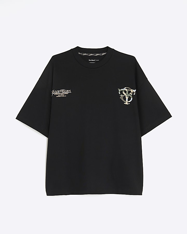 Black Saint Tristan Camouflage T-Shirt