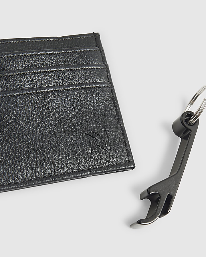 Black Card Holder Gift Set