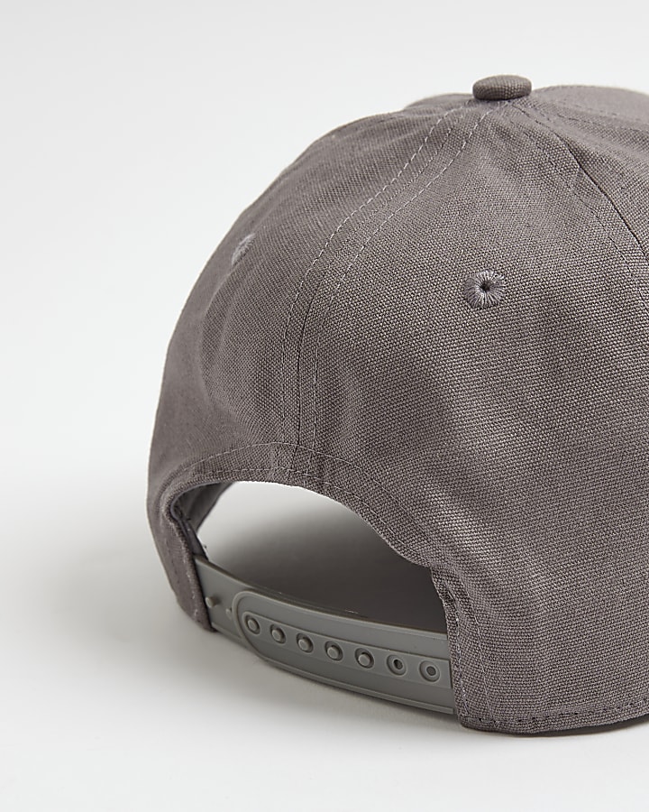 Grey Hexagon Badge Cap