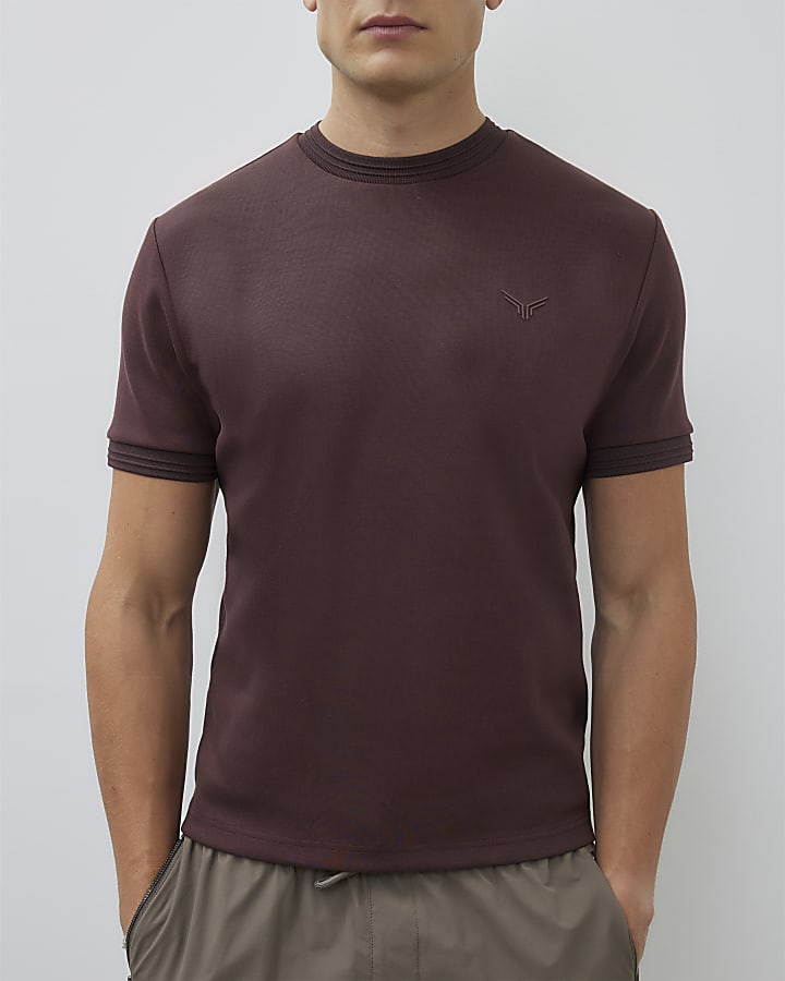 Red Slim Fit Short Sleeve T-Shirt