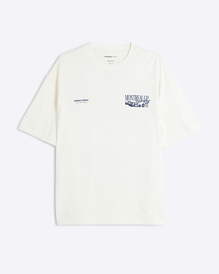 Cream Regular Fit Montreal T-Shirt