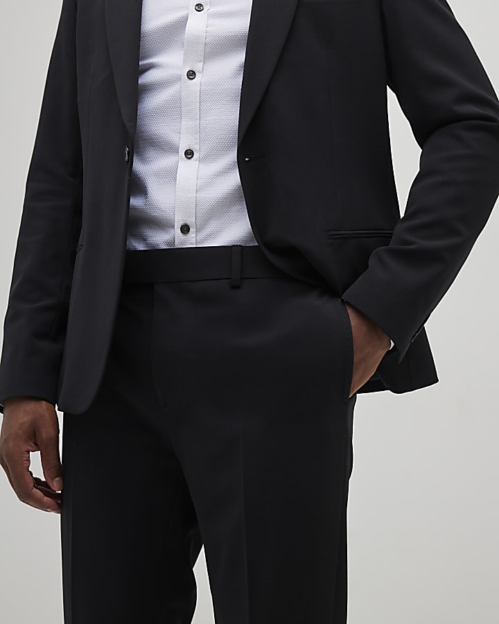 Black Skinny Fit Trousers