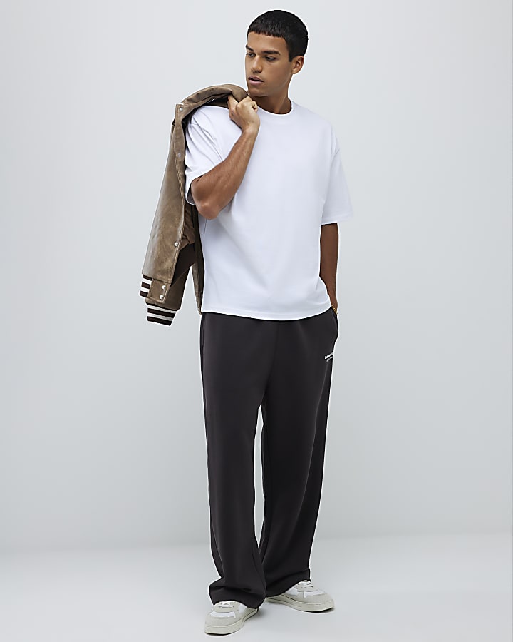 White Oversized Boxy T-Shirt
