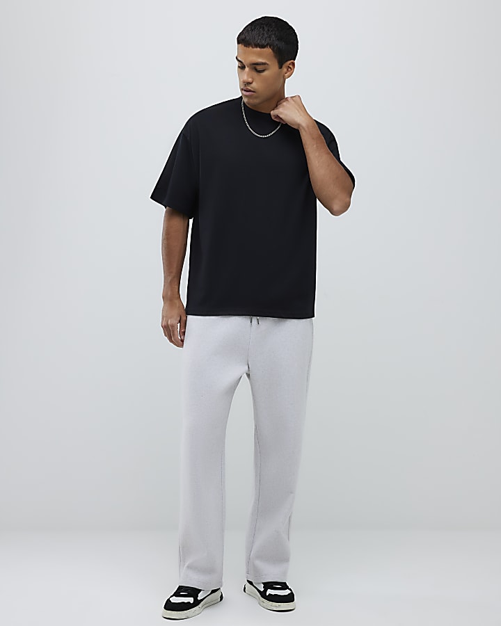 Black Oversized Fit Pack Of 3 T-Shirts