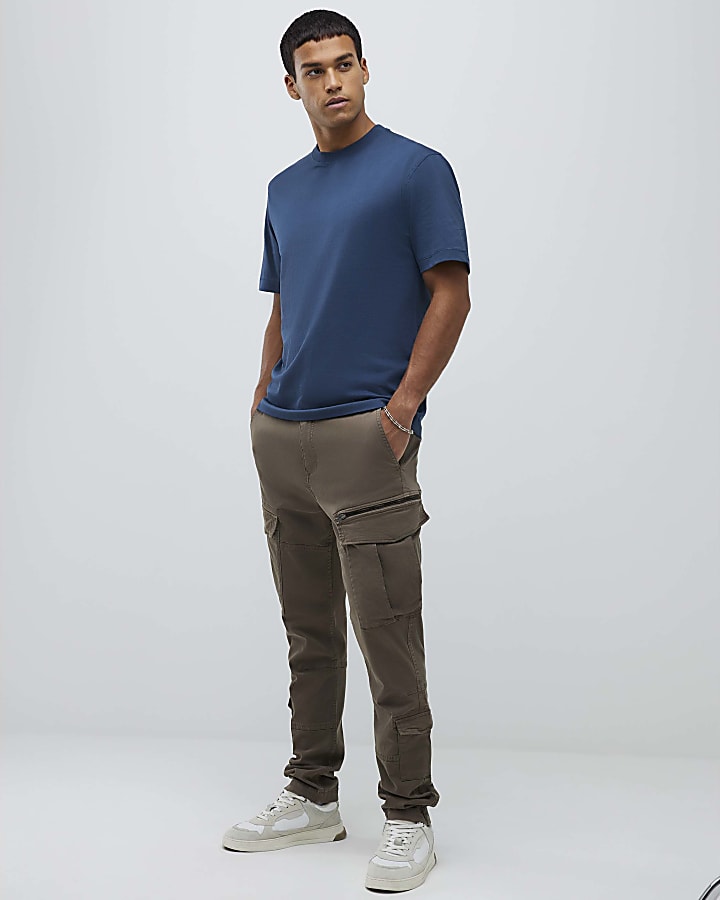 Blue Regular Fit T-Shirt