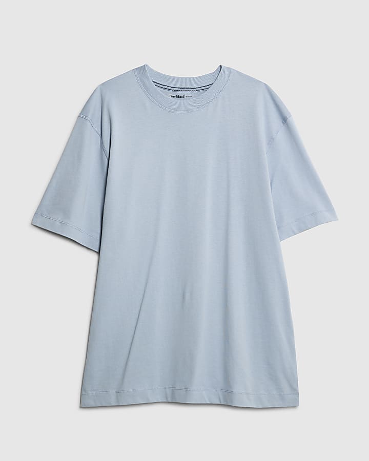 Blue Regular Fit Essential T-Shirt