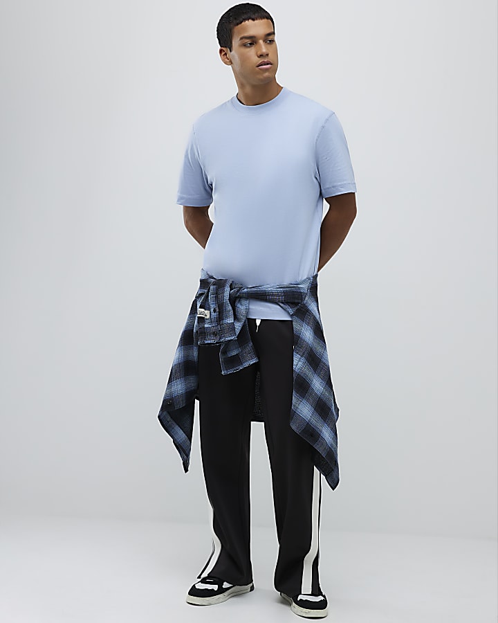 Blue Regular Fit Essential T-Shirt