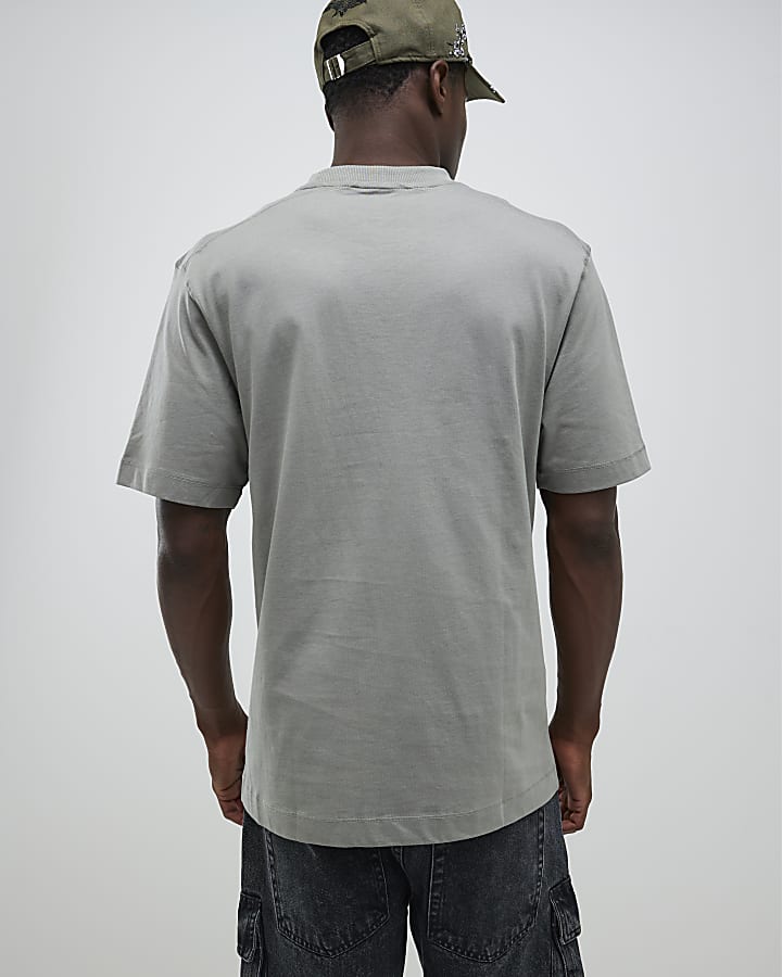 Khaki Regular Fit T-Shirt