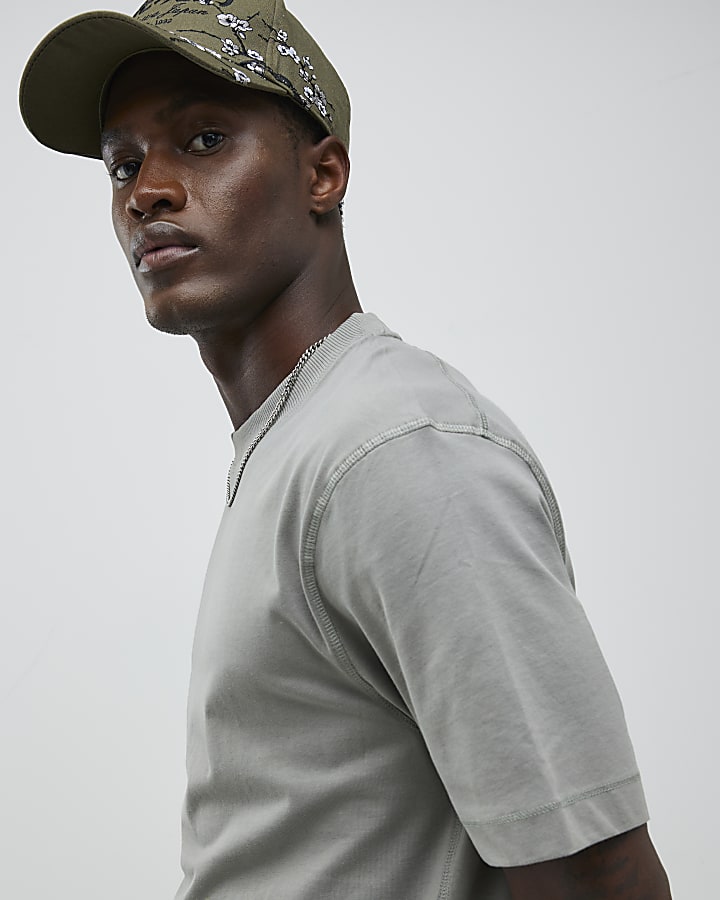 Khaki Regular Fit T-Shirt