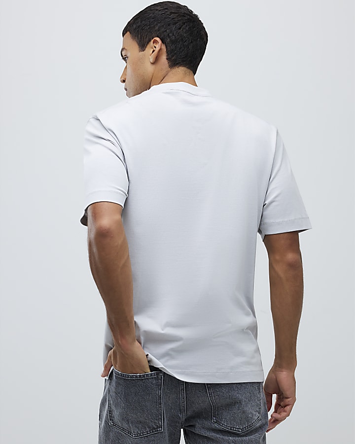 Grey Regular Fit Essential T-Shirt