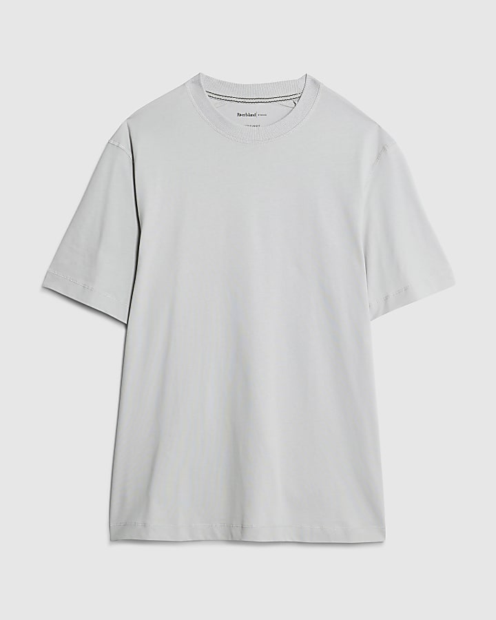 Grey Regular Fit Essential T-Shirt