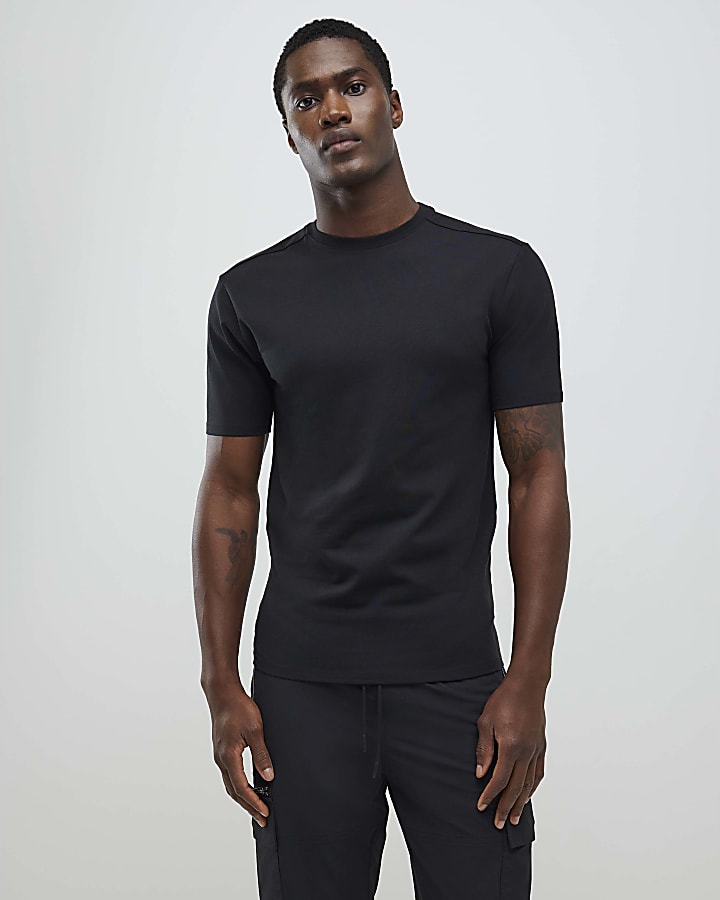 Grey Muscle Fit Pack Of 3 T-Shirts