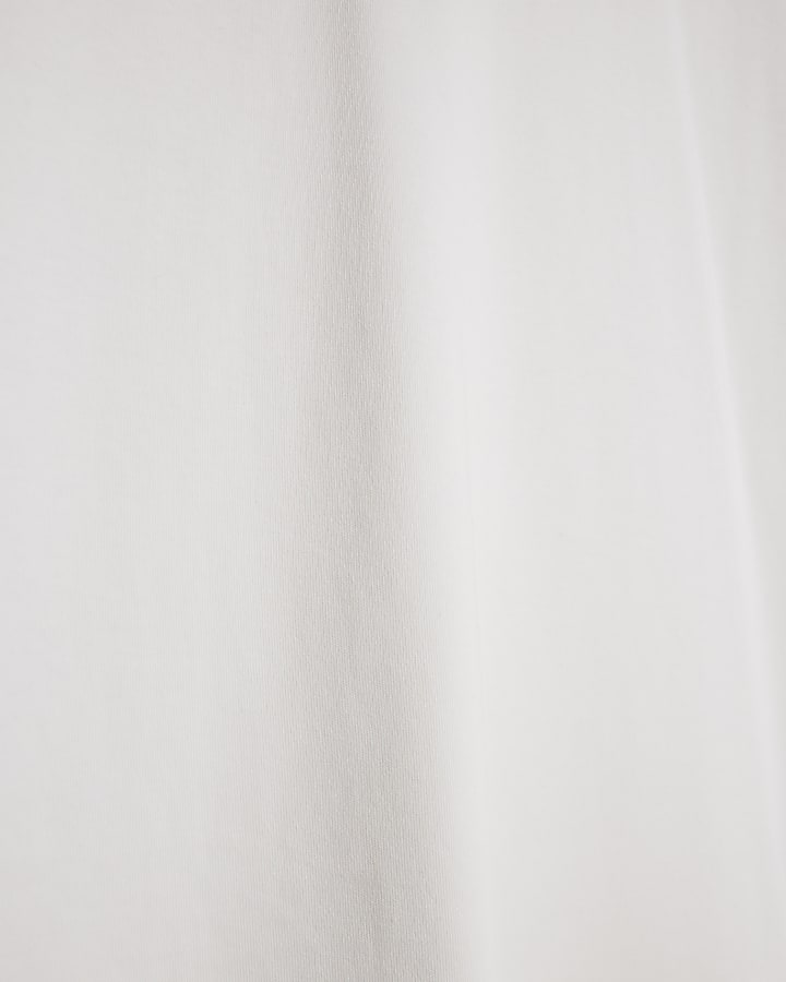 White Slim Fit T-Shirt