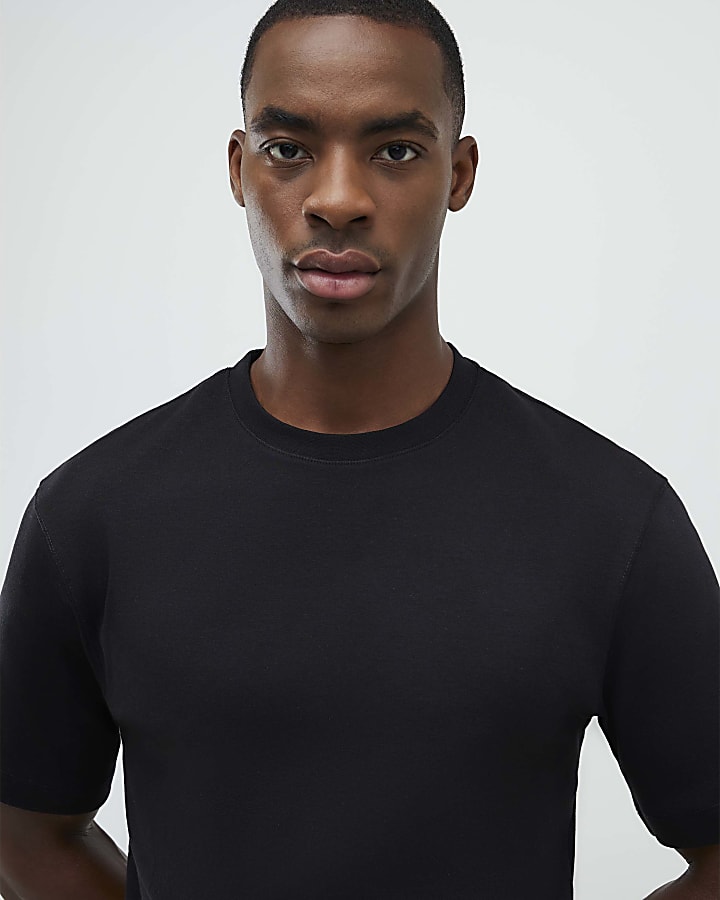 Black Slim Fit T-Shirt
