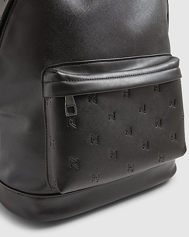 Black RR Monogram Rucksack