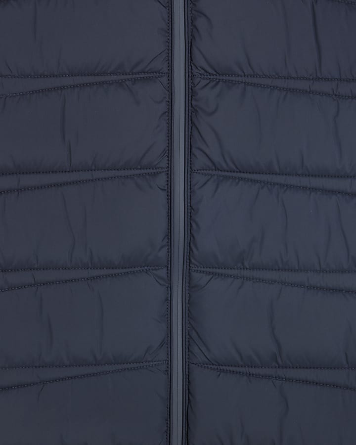 Navy Puffer Gilet