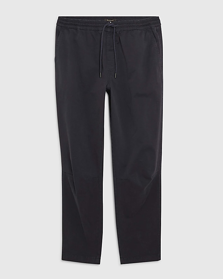 Navy Pull On Joggers