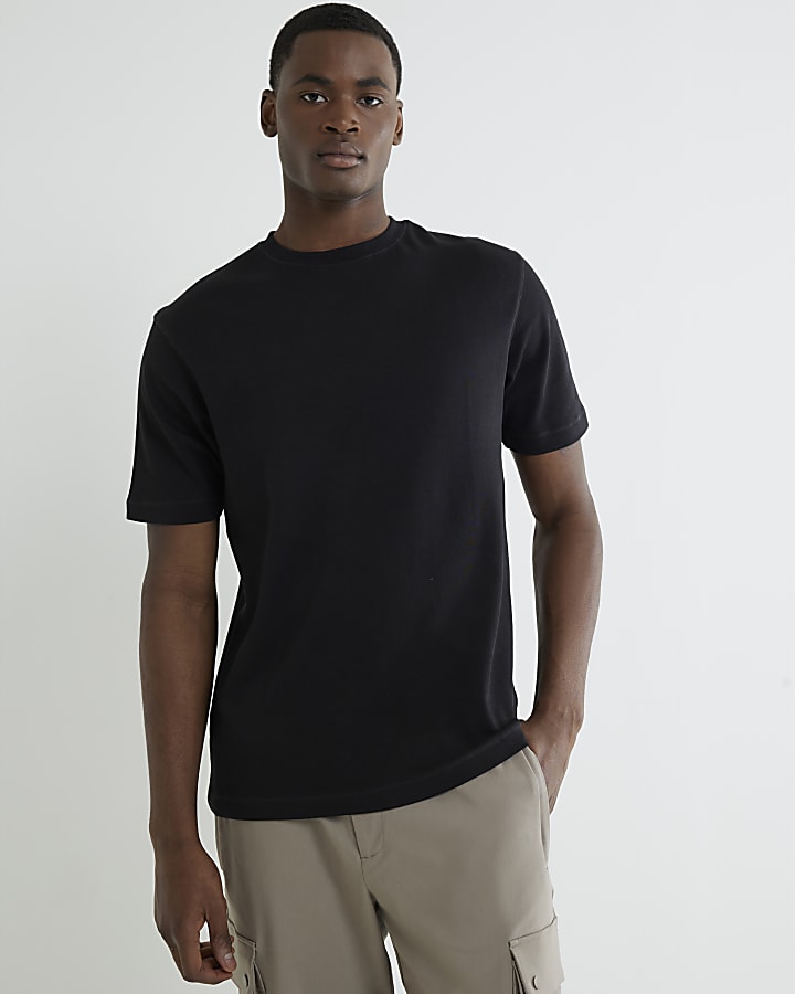 Grey Slim Fit Pack Of 3 T-Shirt 