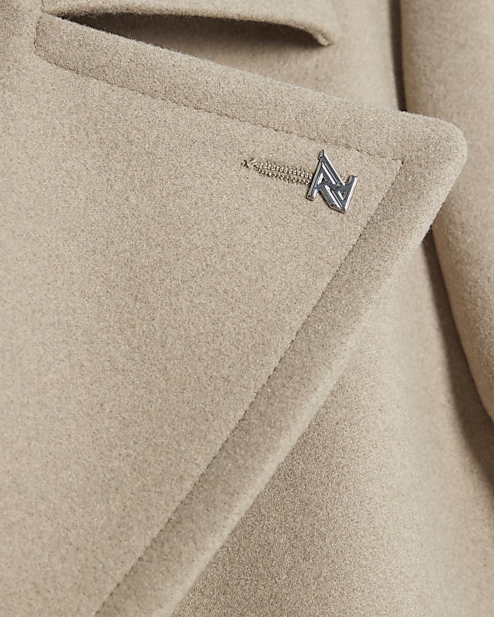 Beige Peacoat
