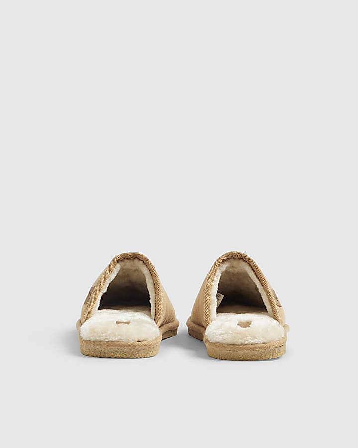 Brown Mule Slippers