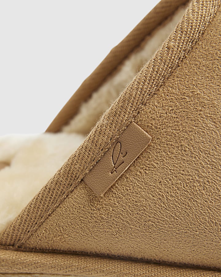 Brown Mule Slippers
