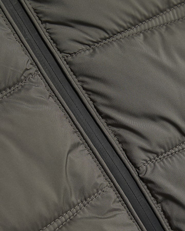 Green Puffer Gilet