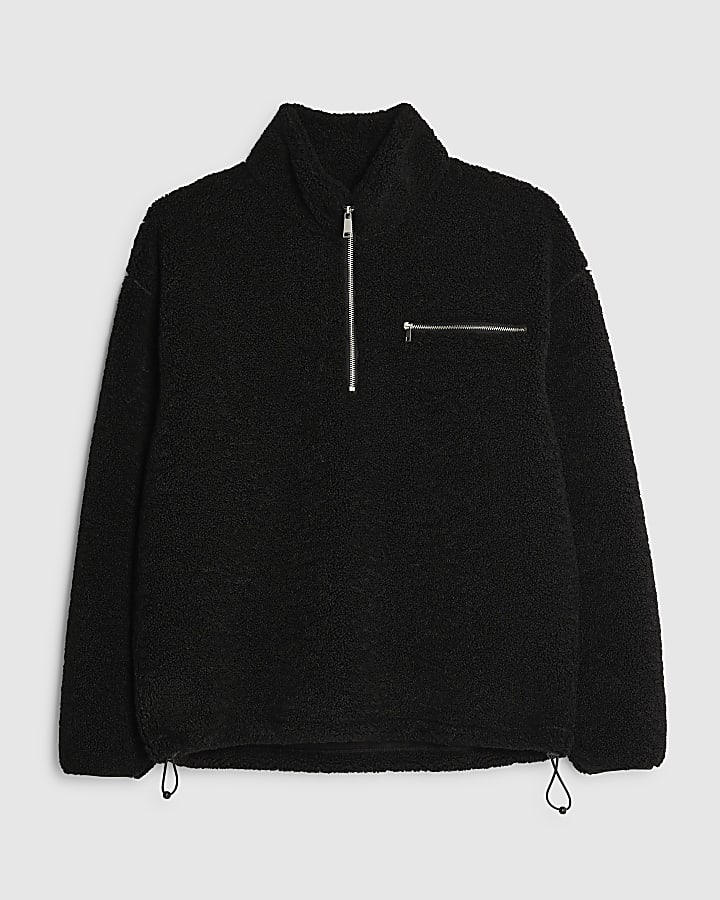 Black Oversized Fit Palais Dept Sweatshirt