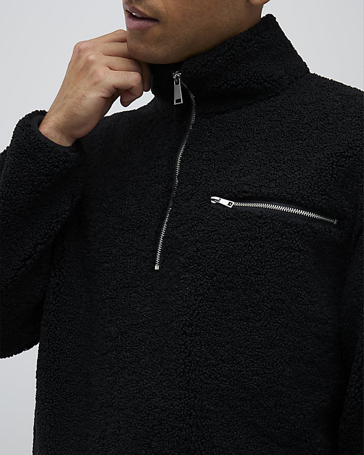 Black Oversized Fit Palais Dept Sweatshirt